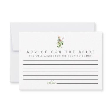 Wildflower Advice for the Bride