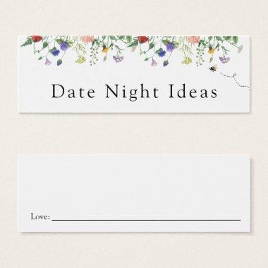 Wildflower and Bee Date Night Idea