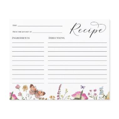 Wildflower and Butterfly  Recipe