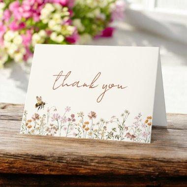 Wildflower Bee  Thank You