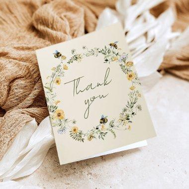 Wildflower Bee  Thank You