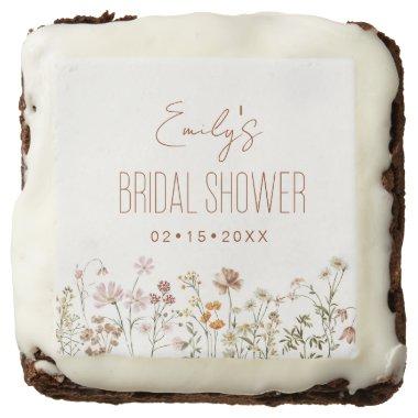 Wildflower Boho Bridal Shower In Bloom Garden Brownie