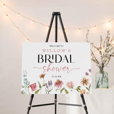 Wildflower Boho  Welcome Sign