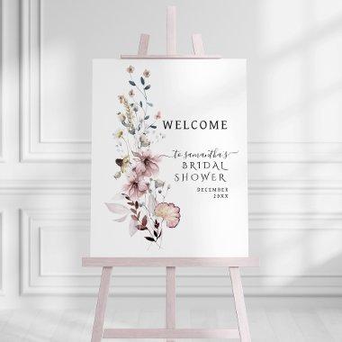 Wildflower boho modern  Welcome Foam Board
