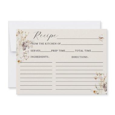 Wildflower Boho Rustic  Recipe
