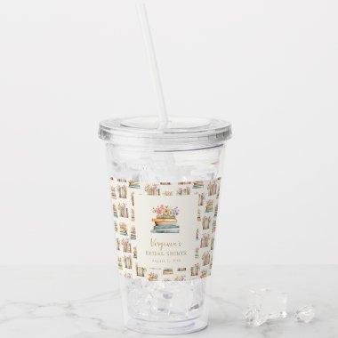 Wildflower Books  Acrylic Tumbler