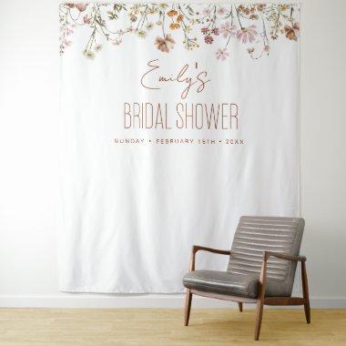 Wildflower Bridal Shower Garden In Bloom Tapestry