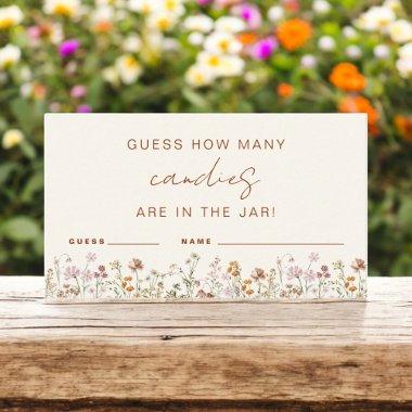 Wildflower  Guess How Many Candy Game Enclosure