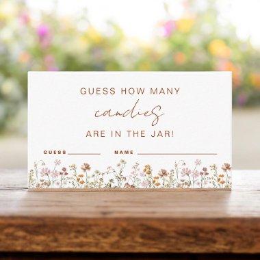 Wildflower  Guess How Many Candy Game Enclosure