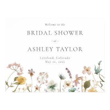 Wildflower Bridal Shower Poster