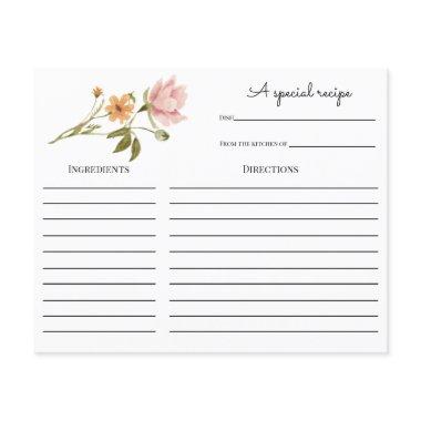 Wildflower  Recipe