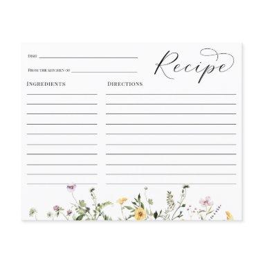 Wildflower  Recipe