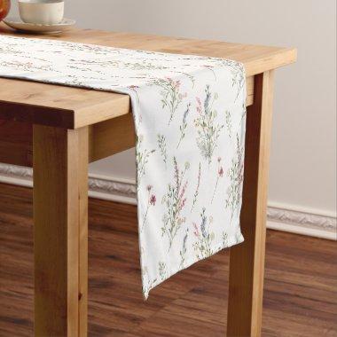 Wildflower  Short Table Runner