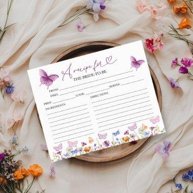 Wildflower Butterfly  Recipe
