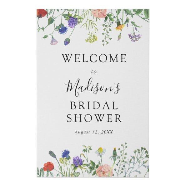 Wildflower Fields  Welcome Sign