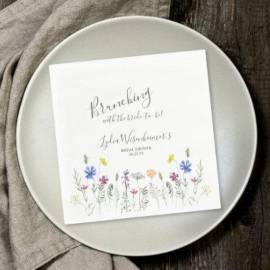 Wildflower Garden  Brunch Napkins