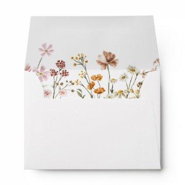 Wildflower Garden Bridal Shower In Bloom Envelope