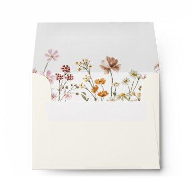 Wildflower Garden Bridal Shower In Bloom Envelope