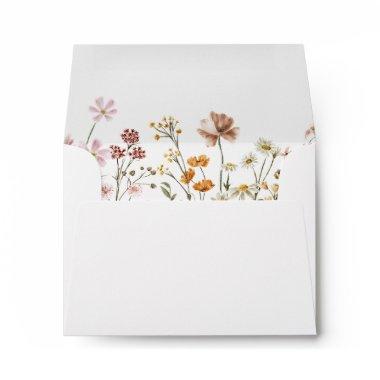 Wildflower Garden Bridal Shower In Bloom Envelope
