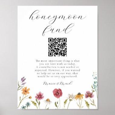 Wildflower in Bloom Honeymoon Fund Poster
