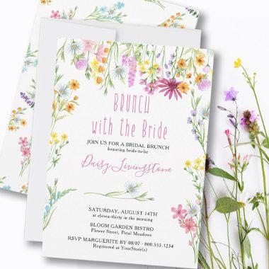 Wildflower Meadow Bridal Brunch with the Bride