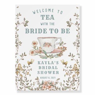 Wildflower Shower Welcome Foam board Poster