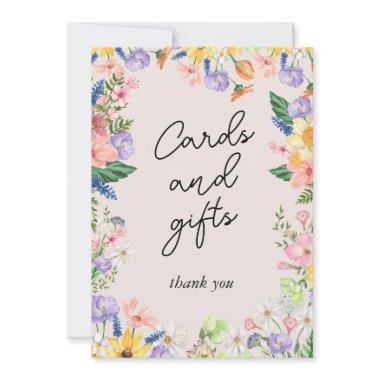 Wildflower Spring  and Gifts Sign