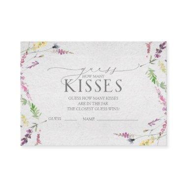 Wildflower Watercolor Floral  Game Enclosure