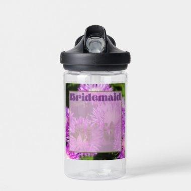 Wildflower Wedding Viola, etc. Bridesmaid Water Bottle