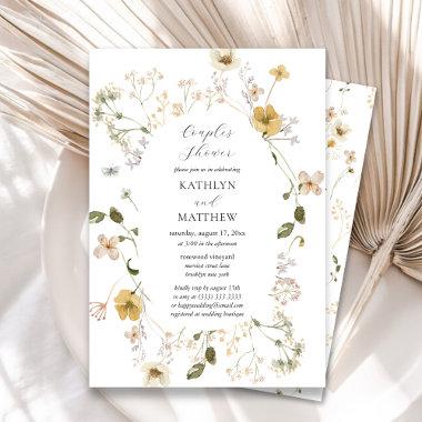 Wildflower Whimsical Boho Modern Couples Shower
