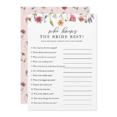 Wildflower Who Knows The Bride Best Digital