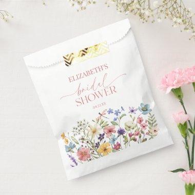 Wildflower Wild Flower Floral  Favor Bag