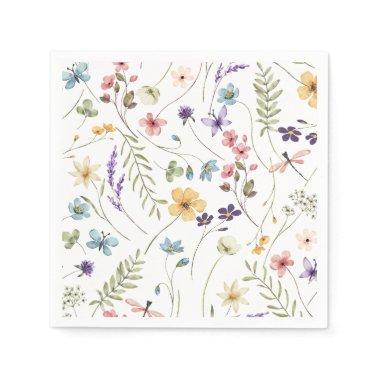 Wildflowers  napkins