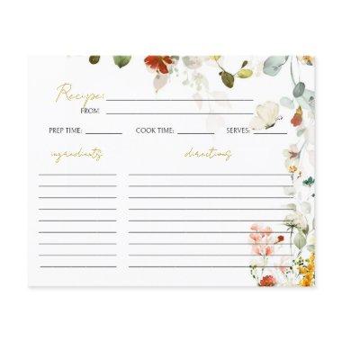 WILDFLOWERS  Recipe