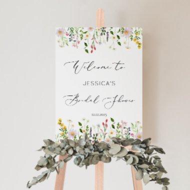 Wildflowers  welcome foam board