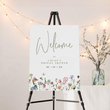 Wildflowers  Welcome Foam Board