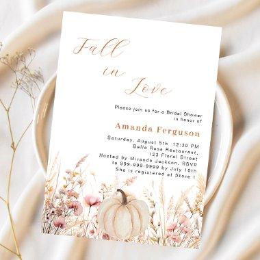 Wildflowers fall love pumpkin budget