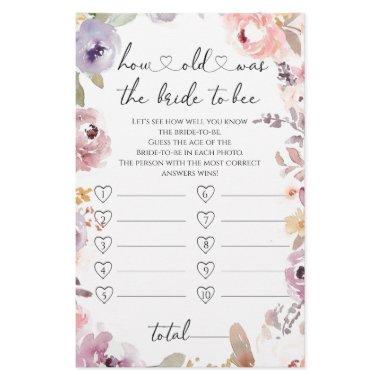 Wildflowers How old was the bride to be game