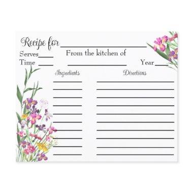Wildflowers Iris  Recipe Request