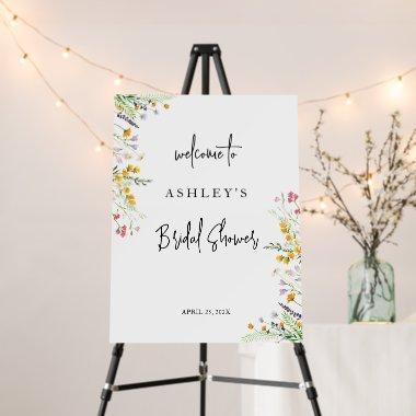 Wildflowers Welcome  Foam Board