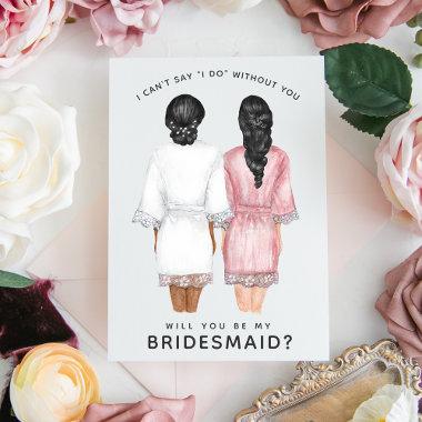 Will You Be My Bridesmaid? Girls in Robes