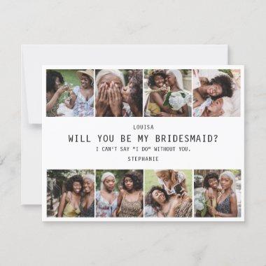 Will You Be My Bridesmaid? | Photo Grid Keepsake