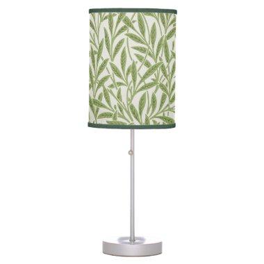 William Morris Green Willow pattern Table Lamp