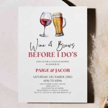 Wine and Brews Before I Do's Beer Couples Shower