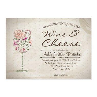 Wine & Cheese Birthday