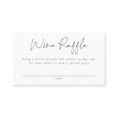 Wine Raffle Enclosure