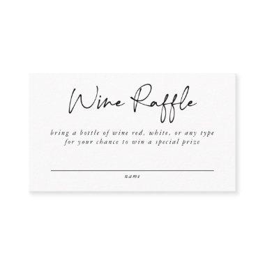 Wine Raffle Enclosure