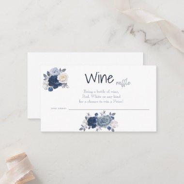Wine Raffle Wedding Bridal Shower Invitations