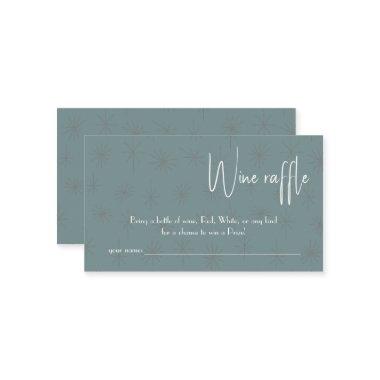 Wine Raffle Wedding Bridal Shower Invitations