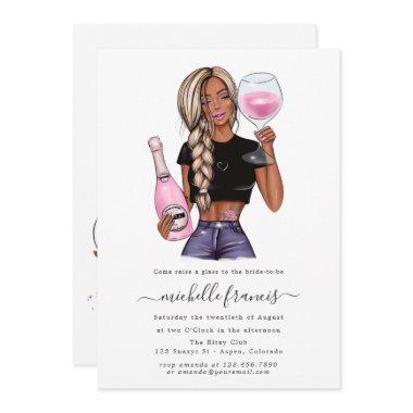 Wine Tasting Bridal Shower Invitations